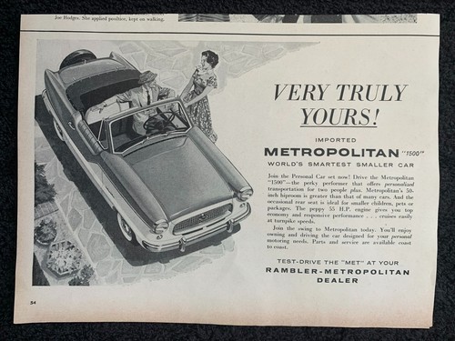 1960 rambler metropolitan - rambler,