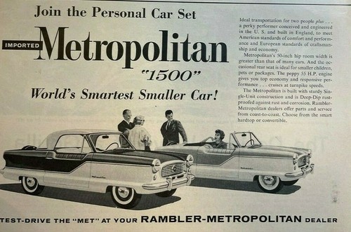 1960 advertisement rambler - advertisement,